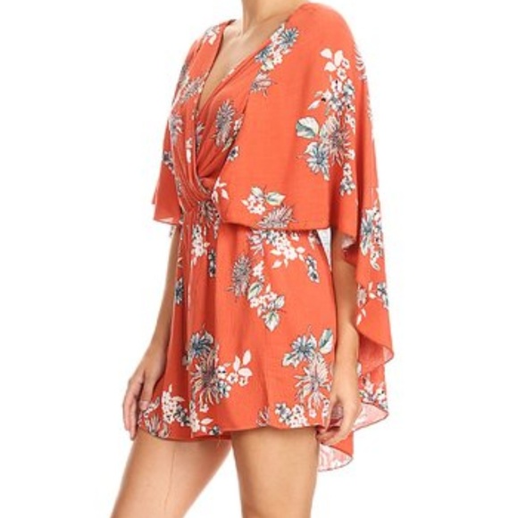 Tops - Plus Size Stylish Floral Romper